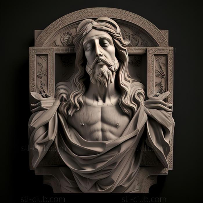 3D model st jesus (STL)